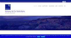 Desktop Screenshot of kinseysolicitors.co.uk
