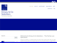 Tablet Screenshot of kinseysolicitors.co.uk